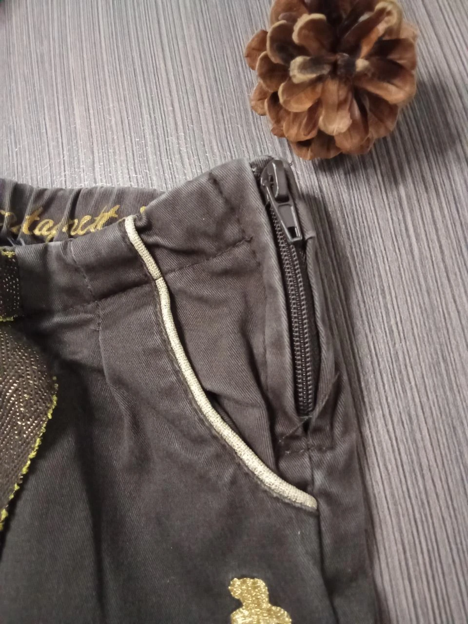Bruine broek Lulu Castagnette 12 maanden – photo 4